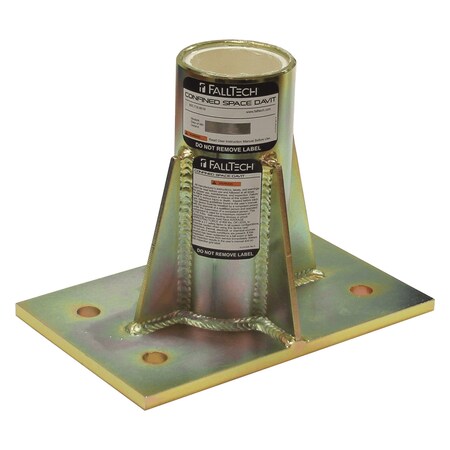 Falltech CENTER-MOUNT FIXED BASE ZINC FOR 65040CMZ